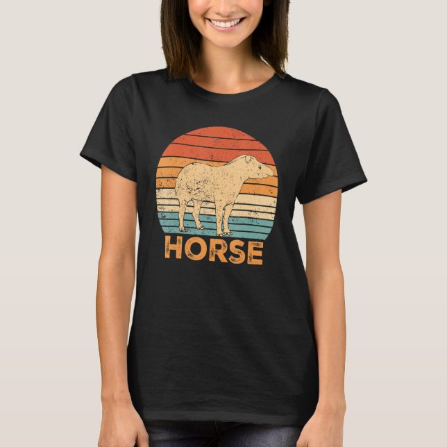 Camiseta Ex Mormon Tapir Horse LDS Retro Exmo Horse_3 (Anverso)