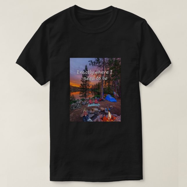 Camiseta Exactamente (Diseño del anverso)