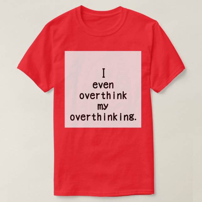 Camiseta exageración (Diseño del anverso)