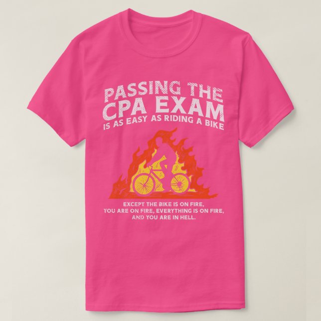 Camiseta Examen Cpa (Diseño del anverso)