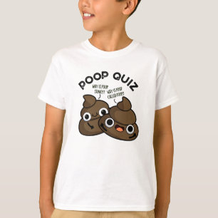 Camiseta Examen de Caca Chiste de Caca Gracioso 