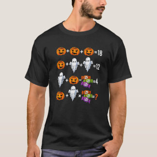 Camiseta Examen de Operaciones de Halloween 2022 Enseñar Ma