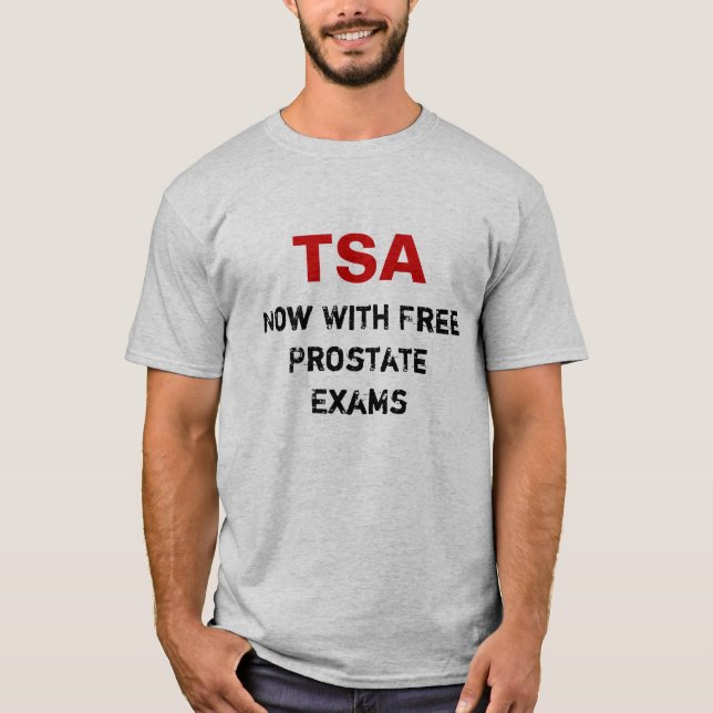 Camiseta Exámenes de Próstata Gratuitos (Anverso)