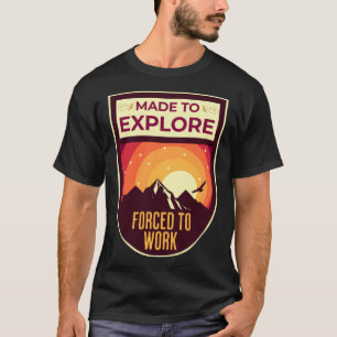 Camiseta Exámenes forzados a trabajar en ambientes silvestr