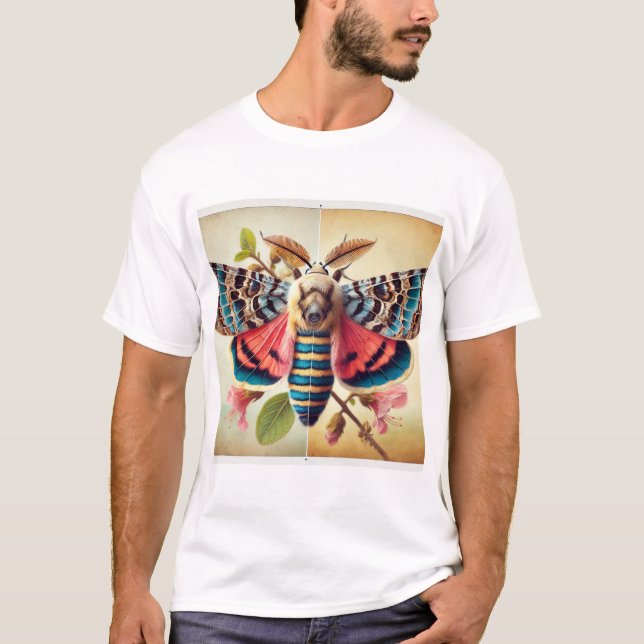 Camiseta Exapate Moth 080824IREF221 - Watercolor (Anverso)