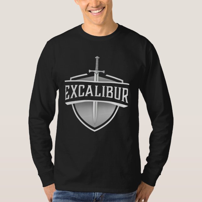 Camiseta Excalibur The Legendary Sword in the Stone of King (Anverso)
