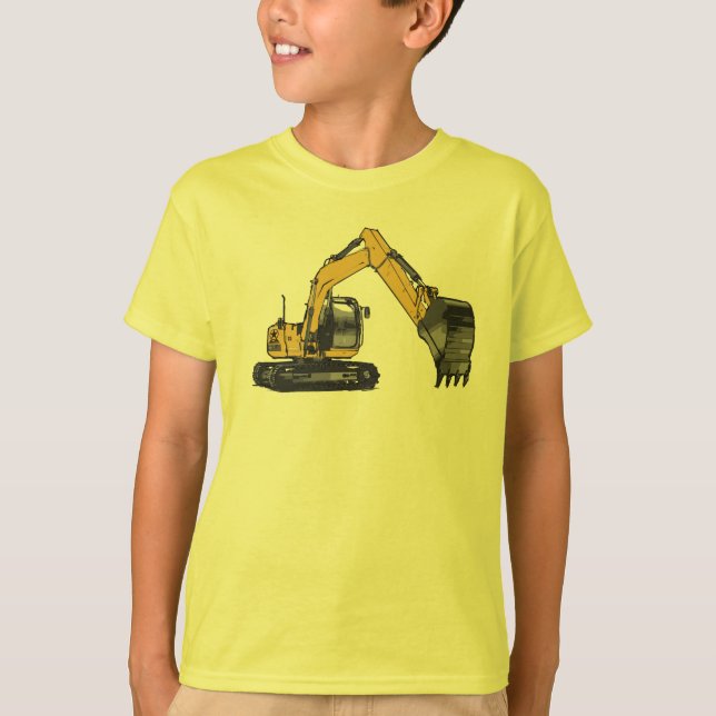 Camiseta Excavador #1 por Fameland (Anverso)