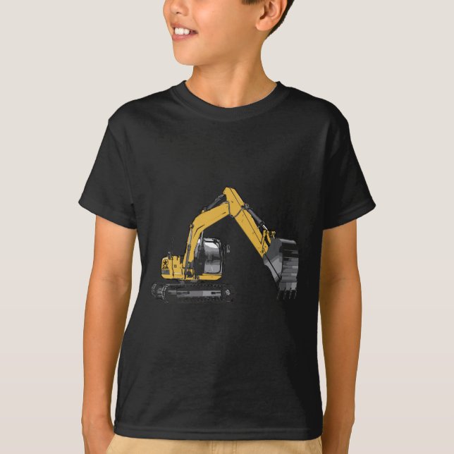 Camiseta Excavador #1 por Fameland (Anverso)