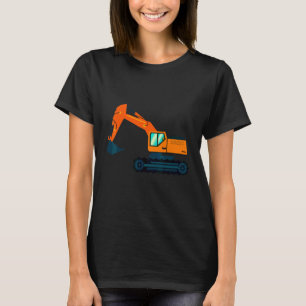 Camiseta Excavador Maquinaria Pesada Camión Construcción Ni