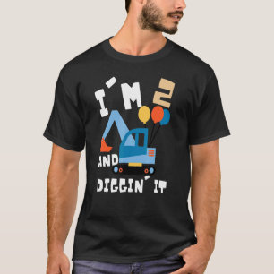 Camiseta Excavadora 2º Nacimiento Niños