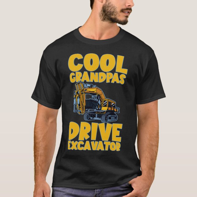 Camiseta Excavadora de unidades Guay Grandpas (Anverso)