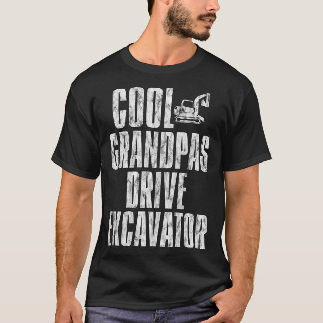 Camiseta Excavadora de unidades Guay Grandpas (Anverso)