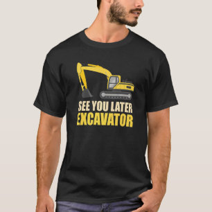 Camiseta Excavadora del controlador de excavación del traba