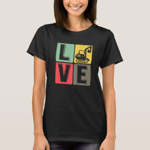 Camiseta Excavadora del controlador de excavación del traba