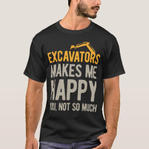 Camiseta Excavadora divertida