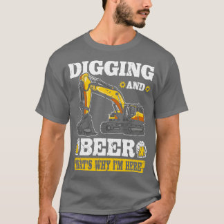 Camiseta Excavadora divertida del operador de equipo pesado