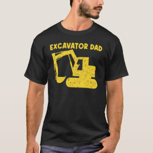 Camiseta Excavadora Guay Para Hombres Papá Operador De Equi