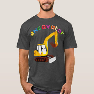 Camiseta excavadora infantil