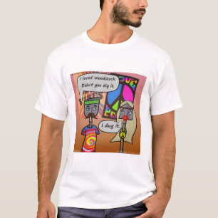 Camiseta Excavando Woodstock Rick London Divertido