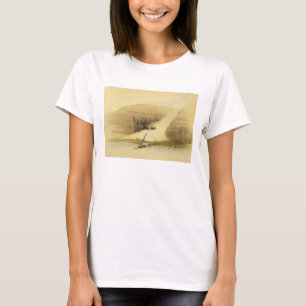 Camiseta Excavated Temple of Abu Simbel, from "Egypt and Nu