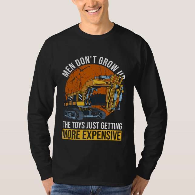 Camiseta Excavator Operator And Backhoe Operator (Anverso)