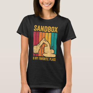 Camiseta Excavator Operator HEO Sandbox es mi lugar favorit