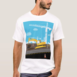 Camiseta Excavator Truck Construction Truck Site