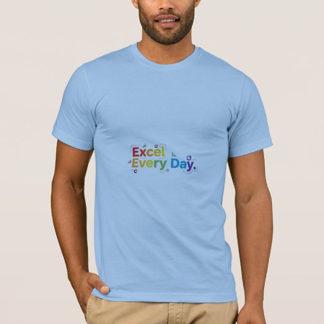 Camiseta Excel Every Day (Anverso)
