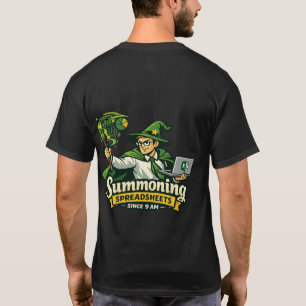 Camiseta Excel Mago – Hechicero Divertido de Hojas de Cálcu