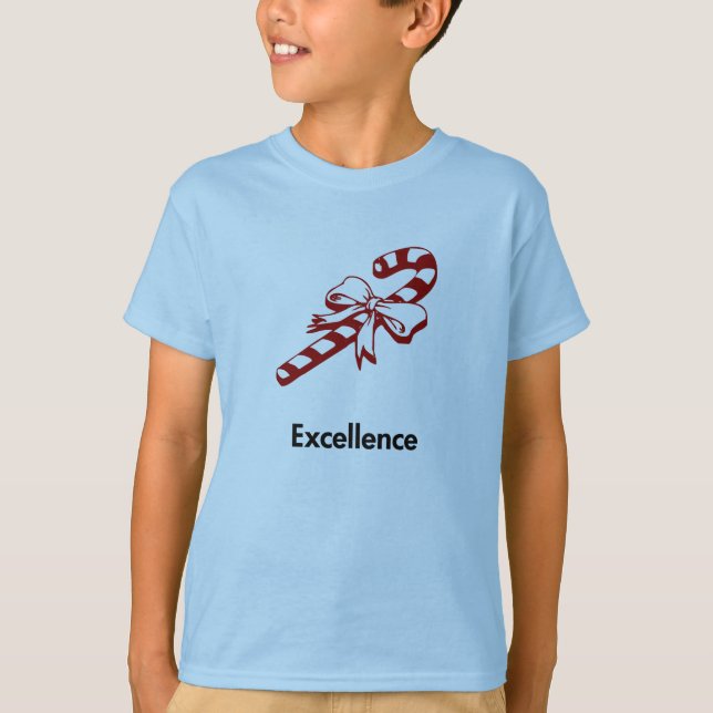 Camiseta Excelencia Candy Cane (Anverso)