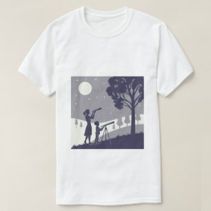 Camiseta Excelencia Negra en Medicina 100 Años Estetoscopio