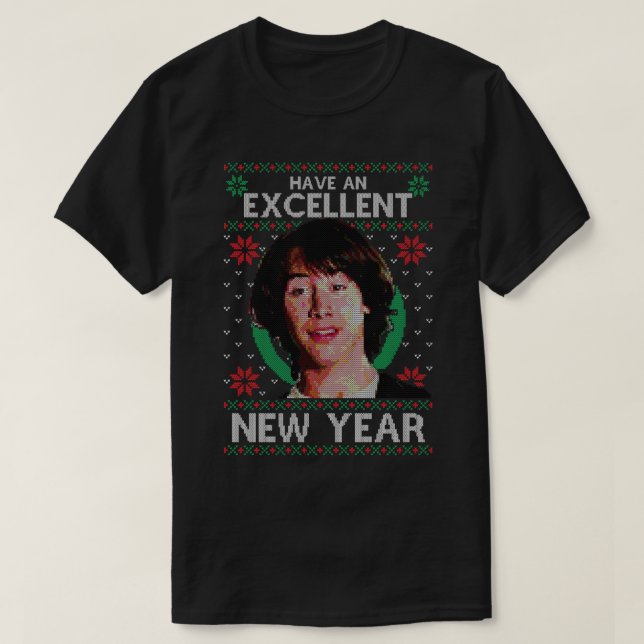 Camiseta Excelente Año Nuevo (Diseño del anverso)