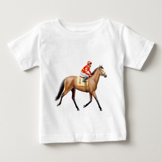 Camiseta excelente del niño del caballo de (Anverso)