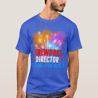 Camiseta Excelente director de fuegos artificiales si te co