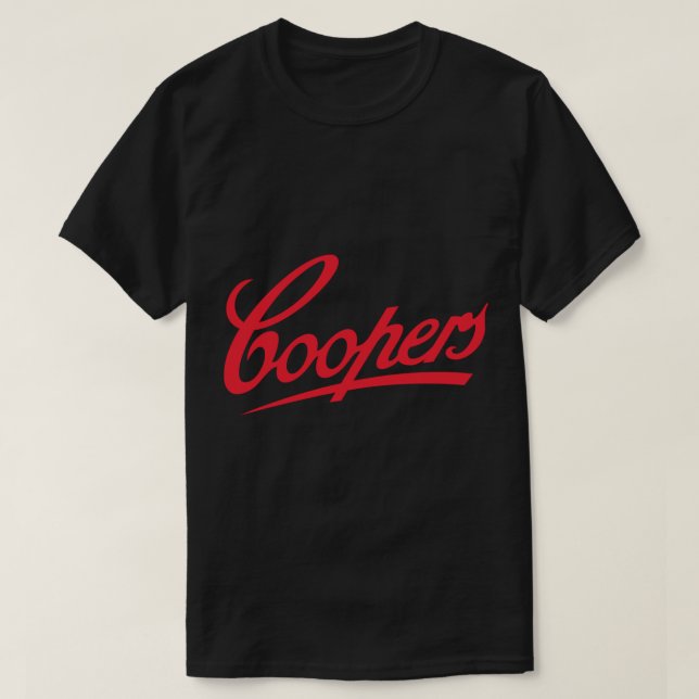 Camiseta Excelente diseño de cervecería Coopers (Diseño del anverso)