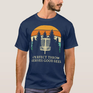 Camiseta Excelente Lanzamiento Merece Buena Cerveza Disc Go