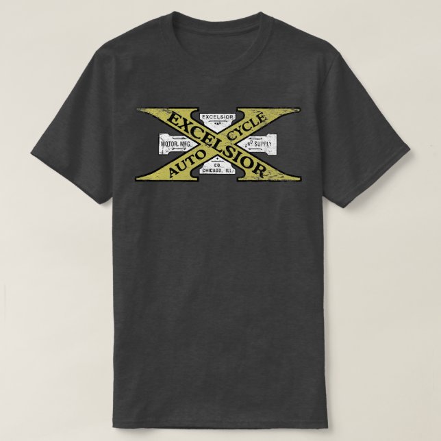 Camiseta Excelsior Cycles (Diseño del anverso)