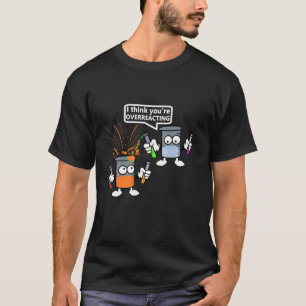 Camiseta Excesivamente la teoría de la ciencia divertida de
