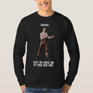 Camiseta Excesivamente un hombre de hombres auténtico