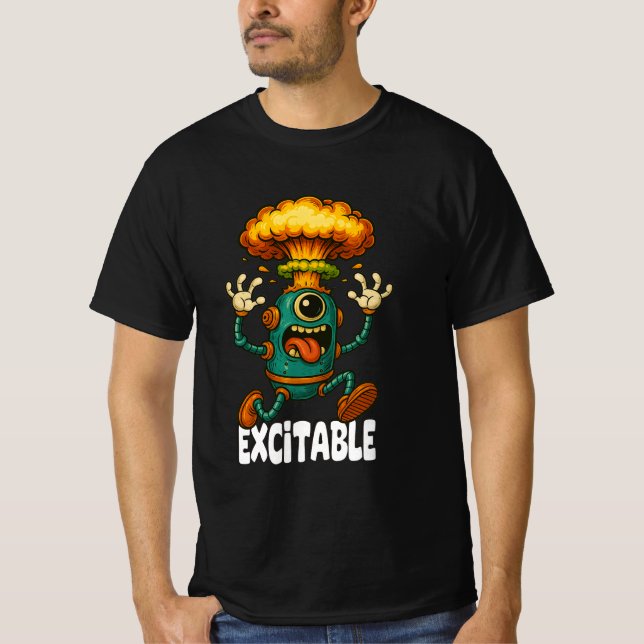 Camiseta Excitable (Anverso)