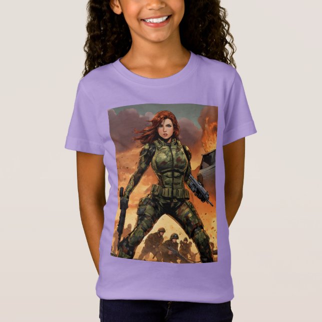 Camiseta Exclusivo G.I. Joe Scarlett T. Shirt (Anverso)