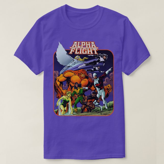 Camiseta Exclusivo vuelo Alpha (Diseño del anverso)