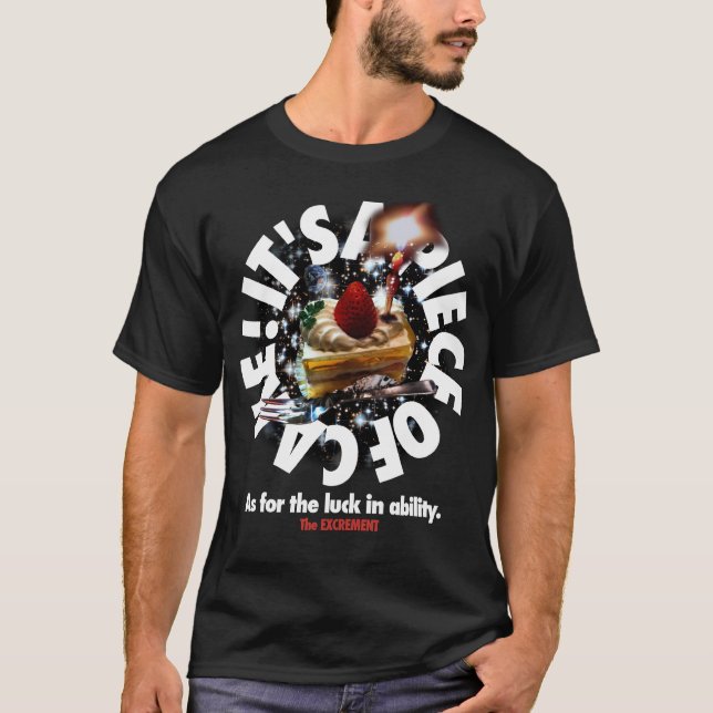 Camiseta excrement_cake (Anverso)