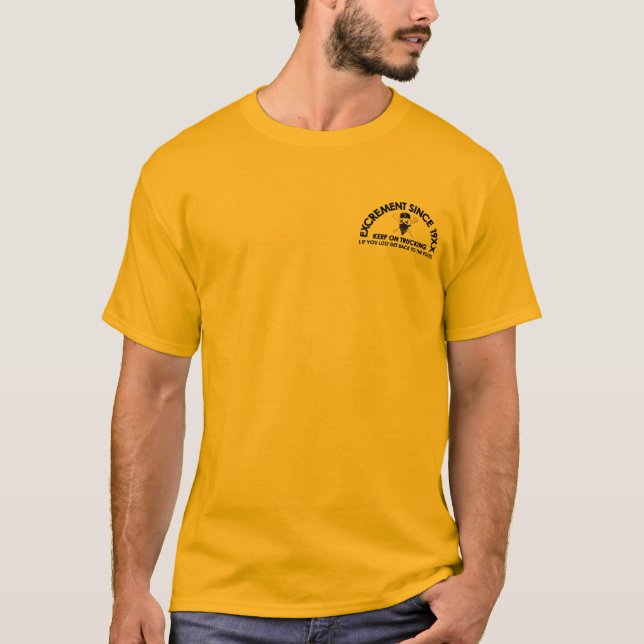 Camiseta excrement_tee (Anverso)