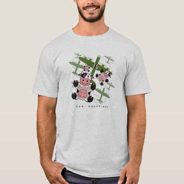 Camiseta excrementos de la vaca (Anverso)