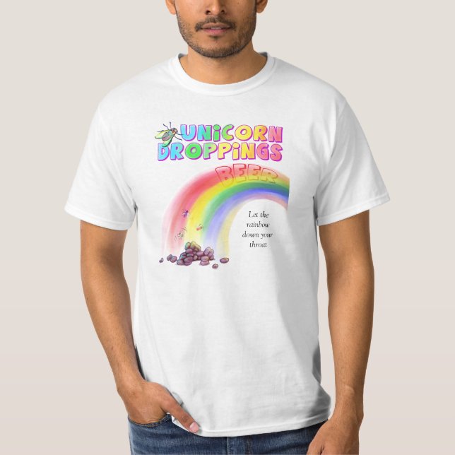 Camiseta Excrementos del unicornio (Anverso)