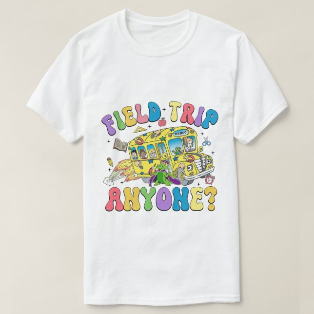 Camiseta Excursión de campo Vibes de la escuela de campaña  (Diseño del anverso)