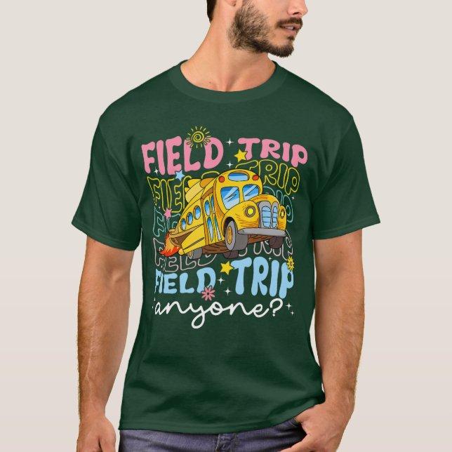 Camiseta Excursión Escolar Día de Campo Profesores (Anverso)