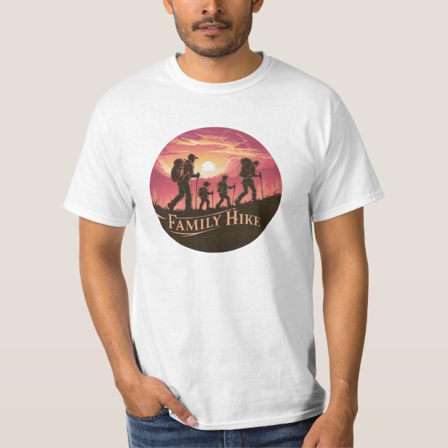 Camiseta excursión familiar (Anverso)