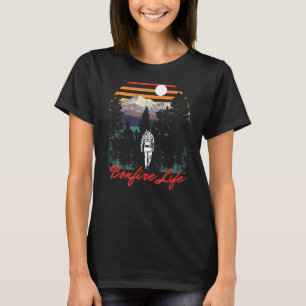 Camiseta Excursión natural del campamento al aire libre Bon